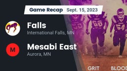 Recap: Falls  vs. Mesabi East  2023