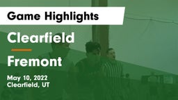 Clearfield  vs Fremont  Game Highlights - May 10, 2022