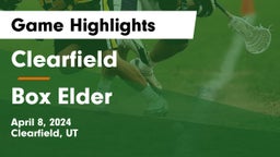 Clearfield  vs Box Elder  Game Highlights - April 8, 2024