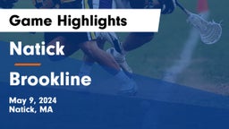 Natick  vs Brookline  Game Highlights - May 9, 2024