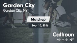 Matchup: Garden City vs. Calhoun  2016