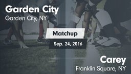 Matchup: Garden City vs. Carey  2016