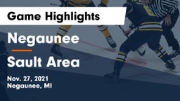 Negaunee  vs Sault Area  Game Highlights - Nov. 27, 2021