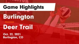 Burlington  vs Deer Trail  Game Highlights - Oct. 22, 2021