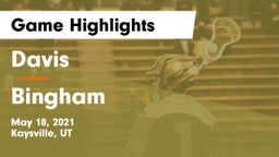 Davis  vs Bingham  Game Highlights - May 18, 2021