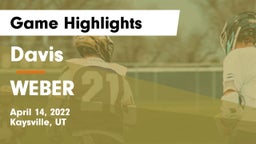 Davis  vs WEBER  Game Highlights - April 14, 2022