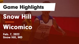 Snow Hill  vs Wicomico  Game Highlights - Feb. 7, 2022