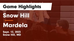 Snow Hill  vs Mardela  Game Highlights - Sept. 12, 2023