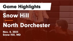 Snow Hill  vs North Dorchester  Game Highlights - Nov. 8, 2023