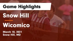 Snow Hill  vs Wicomico  Game Highlights - March 18, 2021