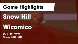 Snow Hill  vs Wicomico  Game Highlights - Oct. 12, 2023