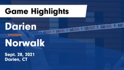 Darien  vs Norwalk  Game Highlights - Sept. 28, 2021