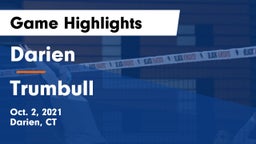 Darien  vs Trumbull  Game Highlights - Oct. 2, 2021
