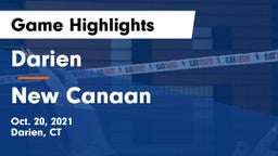 Darien  vs New Canaan  Game Highlights - Oct. 20, 2021