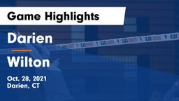 Darien  vs Wilton  Game Highlights - Oct. 28, 2021