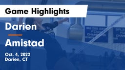 Darien  vs Amistad Game Highlights - Oct. 4, 2022