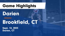 Darien  vs Brookfield, CT Game Highlights - Sept. 14, 2023