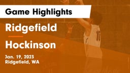Ridgefield  vs Hockinson  Game Highlights - Jan. 19, 2023