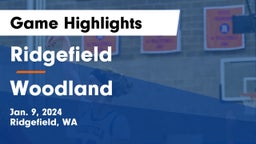 Ridgefield  vs Woodland  Game Highlights - Jan. 9, 2024