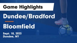 Dundee/Bradford vs Bloomfield Game Highlights - Sept. 18, 2023