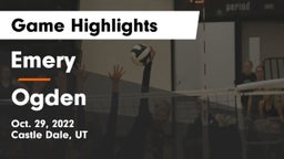 Emery  vs Ogden  Game Highlights - Oct. 29, 2022