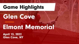 Glen Cove  vs Elmont Memorial  Game Highlights - April 13, 2022