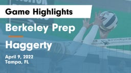 Berkeley Prep  vs Haggerty  Game Highlights - April 9, 2022