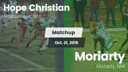 Matchup: Hope Christian vs. Moriarty  2016
