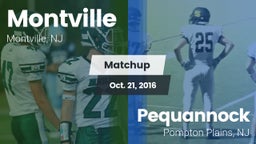 Matchup: Montville High vs. Pequannock  2016