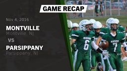 Recap: Montville  vs. Parsippany  2016