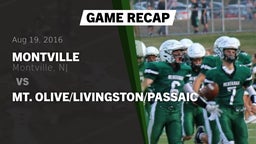 Recap: Montville  vs. Mt. Olive/Livingston/Passaic 2016