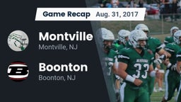 Recap: Montville  vs. Boonton  2017