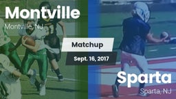 Matchup: Montville High vs. Sparta  2017