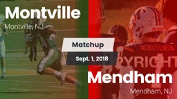 Matchup: Montville High vs. Mendham  2018