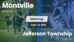 Matchup: Montville High vs. Jefferson Township  2018