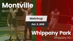 Matchup: Montville High vs. Whippany Park  2018
