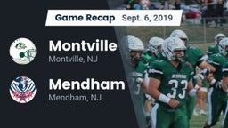 Recap: Montville  vs. Mendham  2019
