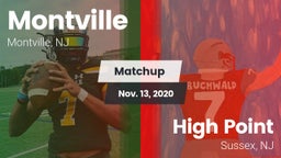 Matchup: Montville High vs. High Point  2020