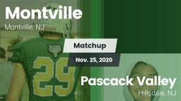 Matchup: Montville High vs. Pascack Valley  2020