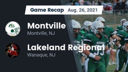 Recap: Montville  vs. Lakeland Regional  2021