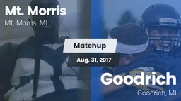 Matchup: Mt. Morris vs. Goodrich  2017