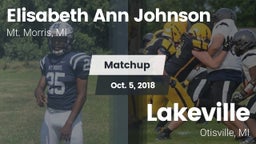 Matchup: Mt. Morris vs. Lakeville  2018