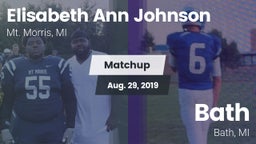 Matchup: Mt. Morris vs. Bath  2019