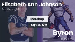 Matchup: Mt. Morris vs. Byron  2019