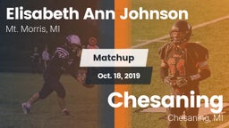 Matchup: Mt. Morris vs. Chesaning  2019