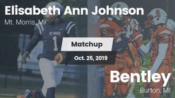 Matchup: Mt. Morris vs. Bentley  2019