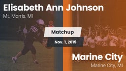Matchup: Mt. Morris vs. Marine City  2019