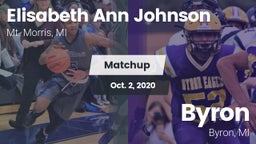 Matchup: Mt. Morris vs. Byron  2020