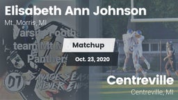 Matchup: Mt. Morris vs. Centreville  2020