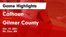 Calhoun  vs Gilmer County  Game Highlights - Oct. 19, 2021